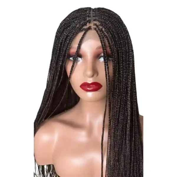 Mix color Leonie style micro braids